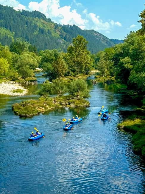 Bihać: Kayak with Una Pirates on the Una River - Who will enjoy this Una River outing most?
