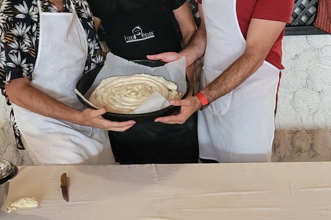 Burek Masterclass in Mostar - The shared table is part of the appeal