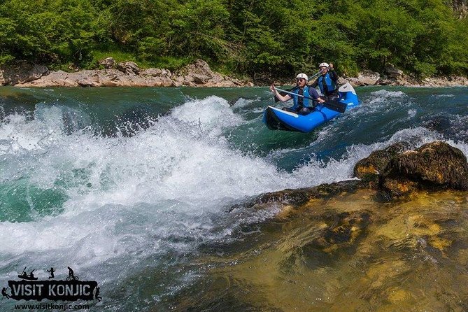 Canoeing Neretva river - Arriving at Visit Konjic Outdoor Resort