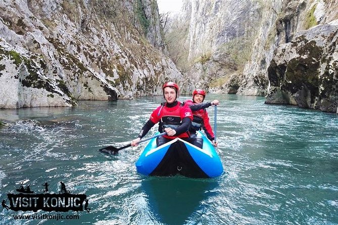 Canoeing Neretva river - Five hours of paddling, breaks, and river views