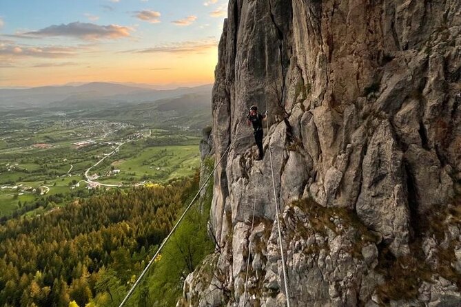 Climb Via Ferrata in Sarajevo - What the Red Rocks route asks of you