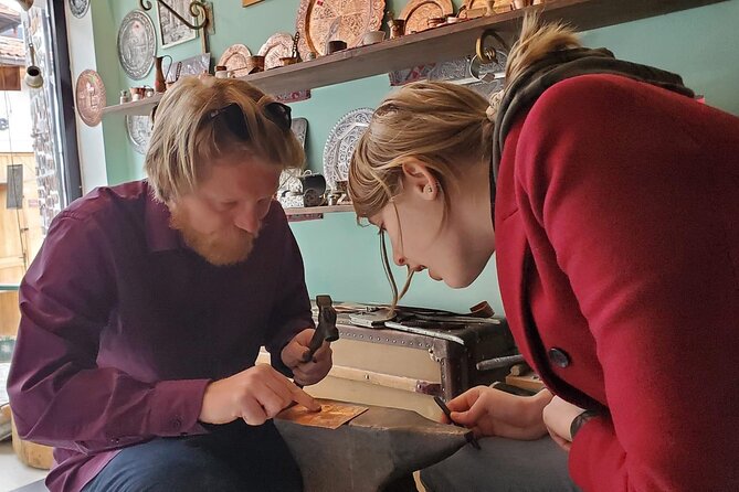 COPPER HANDICRAFT WORKSHOP (Make your own souvenir from Sarajevo) - Timing, meeting details, and the evening schedule