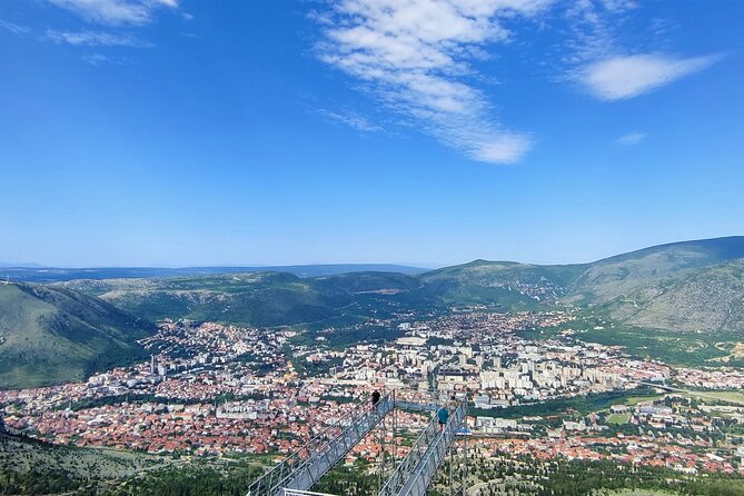Discover Herzegovina Day Tour from Mostar: Kravice Waterfalls, Blagaj, Počitelj - Fortica Hill gives you Mostar at a glance