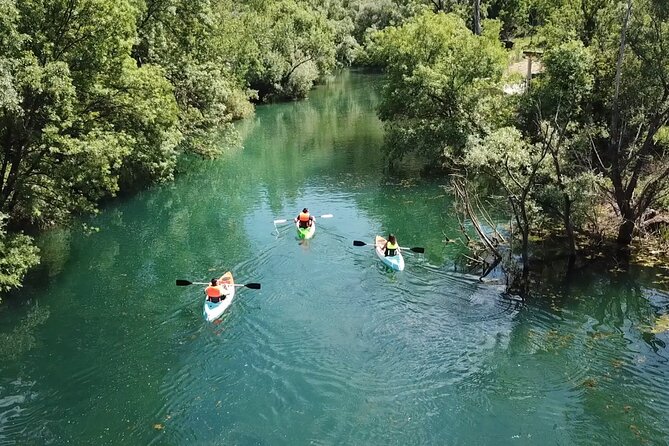 Discovery Kayak Adventure: Magical river experience near Mostar - Paddling Up to the Vrelo Bunice Spring