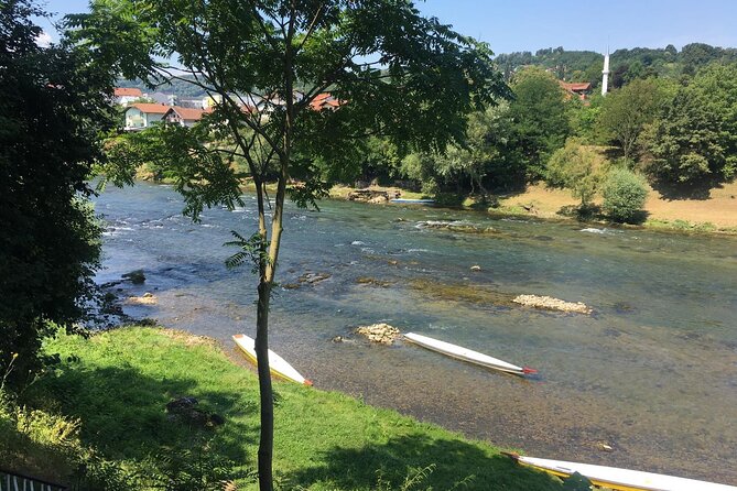 Enjoying the River Vrbas - The scenery is the main reward