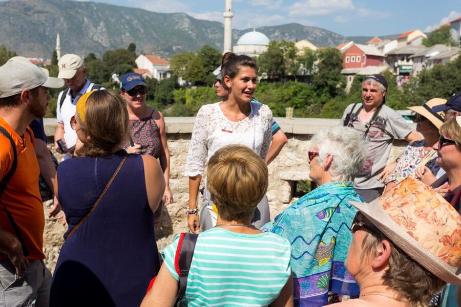 From Dubrovnik: Full-Day Tour of Mostar - Walking into Mostar’s old city