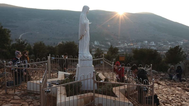 From Dubrovnik: Međugorje Pilgrimage Small-Group Experience - St. James Church and the center of Međugorje