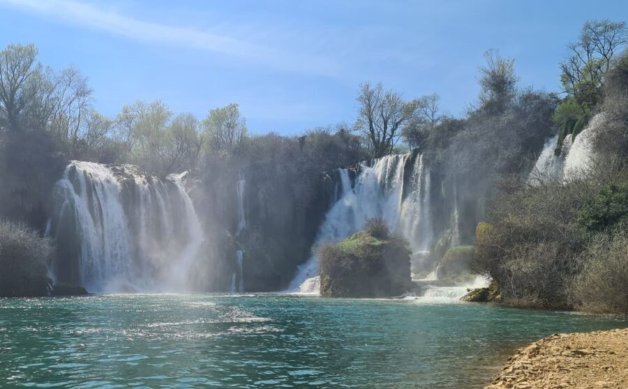 From Dubrovnik: Mostar and Kravica Waterfall Day Trip - The Pelješac Bridge on the return
