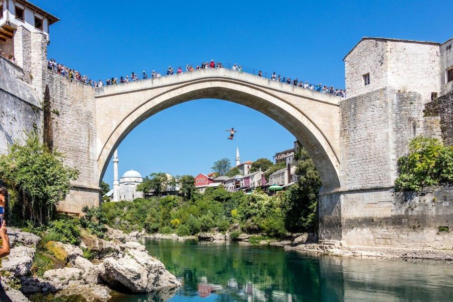 From Makarska Riviera: Day Trip to Mostar - Winding lanes, the bazaar, and a mosque