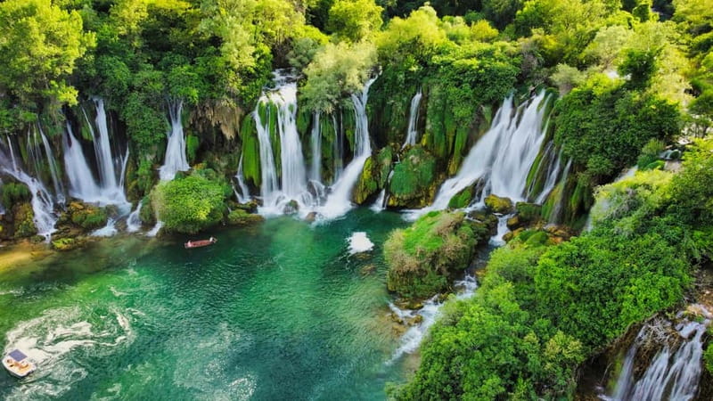 From Mostar: Kravice Waterfalls, Blagaj, & Počitelj - Blagaj combines a spring, a cave, and Ottoman architecture