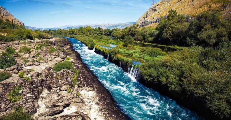 From Mostar: Kravice Waterfalls, Blagaj, & Počitelj - Fortica gives you the big picture first