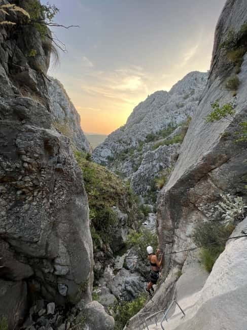 From Mostar: Via Ferrata Blagaj - Blagaj and the canyon from above