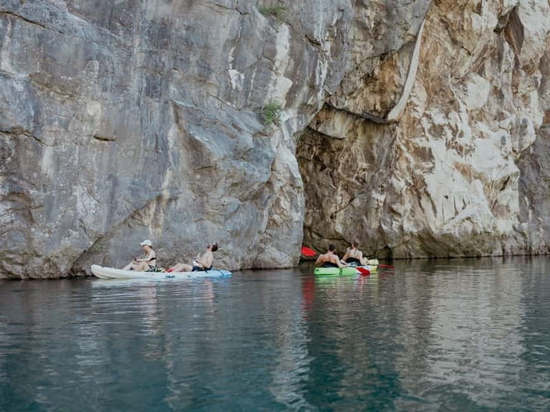Jablanica: Kayak Rental in Neretva Canyon - The beach after about 1.5 hours