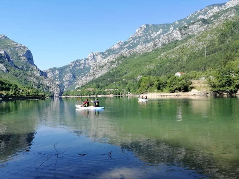 Jablanica: Neretva Kayaking Tour near Mostar - The beach: swim, eat, and take a proper break