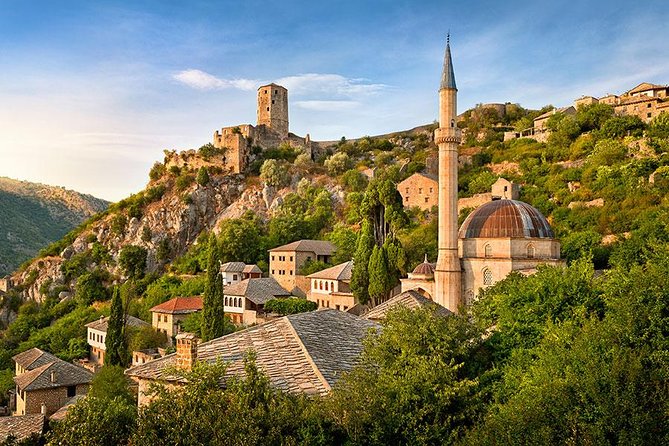 Mostar & Herzegovina 4 Cities Day-tour from Sarajevo (fees incl.) - Lunch in Blagaj, with trout by the Buna