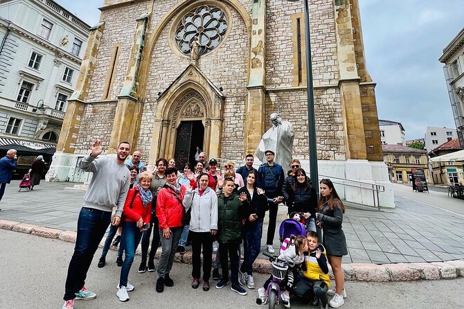 PROFESSIONAL SARAJEVO WALKING TOUR - With guide who guided STING! - Yellow Fortress, Kovaci Street, and food along the route