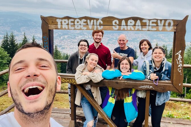 PROFESSIONAL SARAJEVO WALKING TOUR - With guide who guided STING! - Markale Market and the Sarajevo Roses