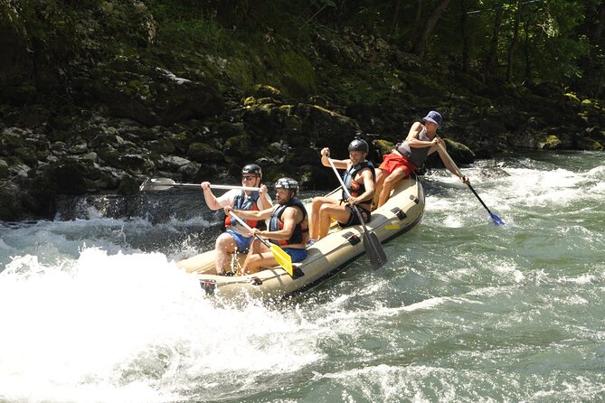 Rafting Trip on the Vrbas river - Swim stops and time to enjoy the canyon