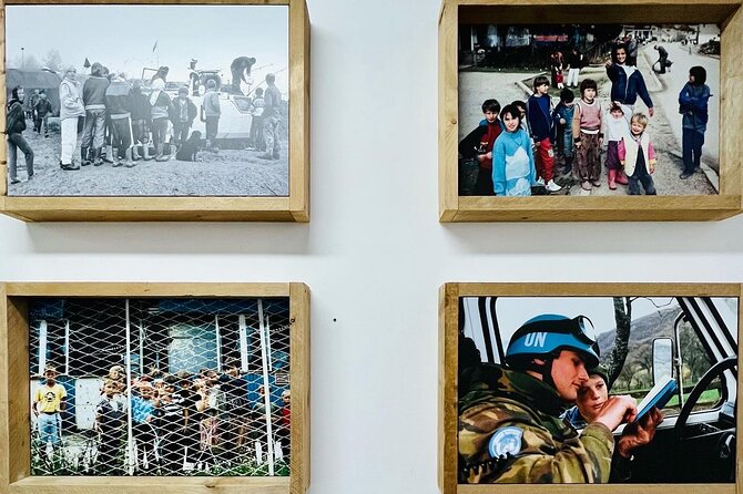 REMEMBERING SREBRENICA (Genocide study tour 11/07/95) - Seeing the UN base and Battery factory