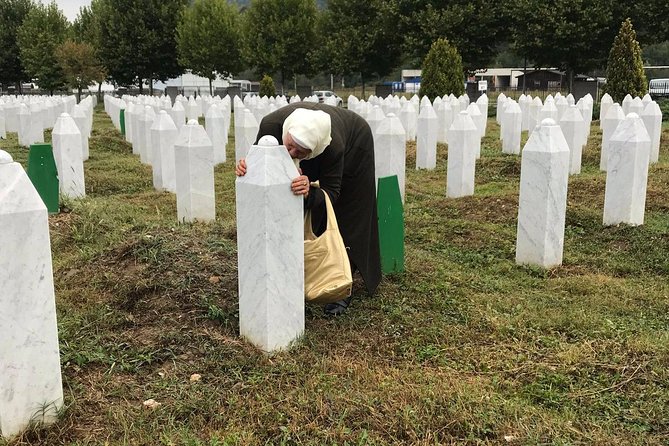 REMEMBERING SREBRENICA (Genocide study tour 11/07/95) - The Srebrenica memorial cemetery from 1:30 to 2:30 pm