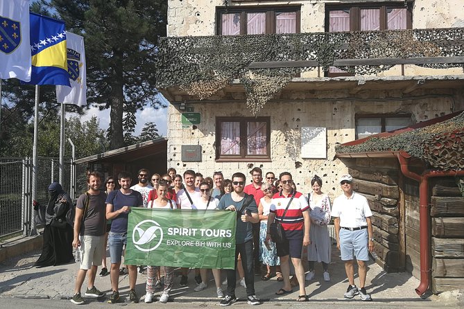 Sarajevo 1425 days under the siege - War Tour - The Jewish Cemetery and the final wartime view