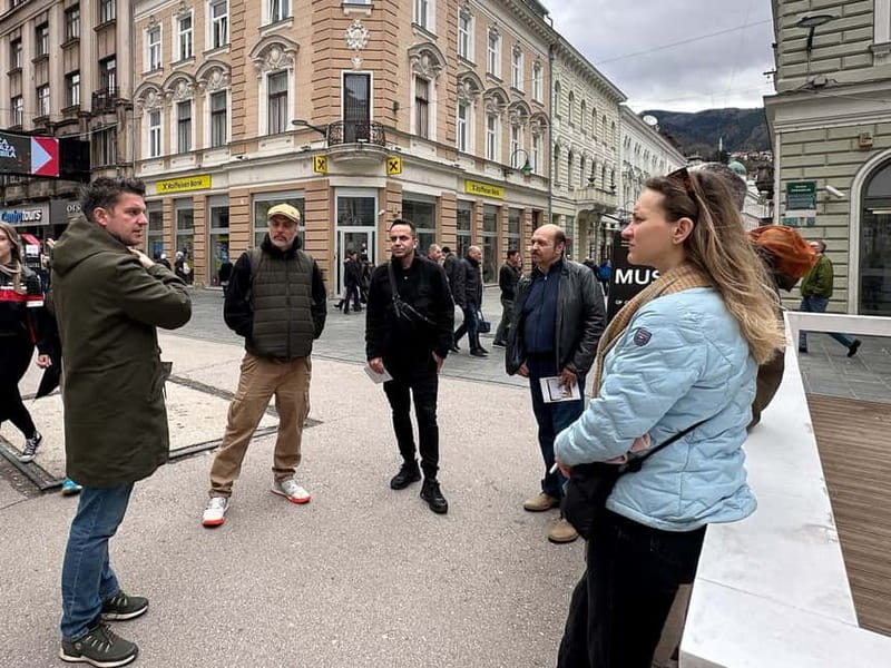 Sarajevo: City Tour with Bosnian coffee ritual ☕️ - City Hall and Latin Bridge
