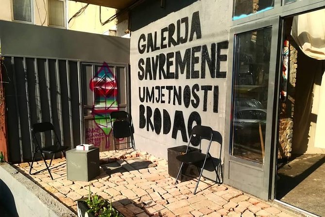 SARAJEVO CONCEPTUAL ART TOUR (galleries, art and arhitecture) - Brodac Gallery, art in a former prison