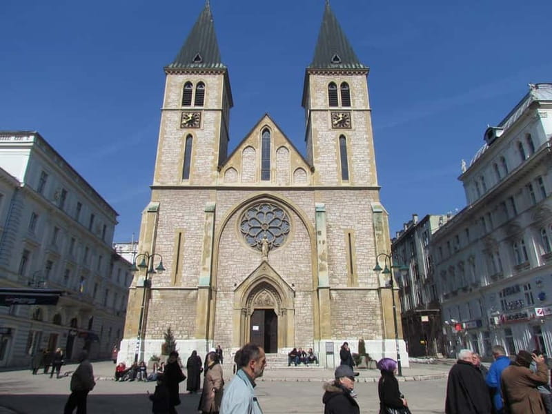 Sarajevo: Discover Sarajevo Walking Tour with Local Guide - Starting near the Sarajevo Meeting of Cultures line