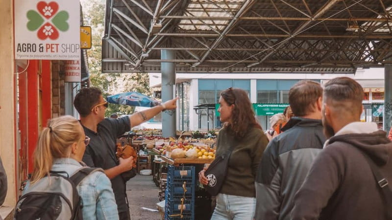 🍽️ Sarajevo Food Tour: Eat where the locals eat - Grbavica Market and the Taste of Daily Life