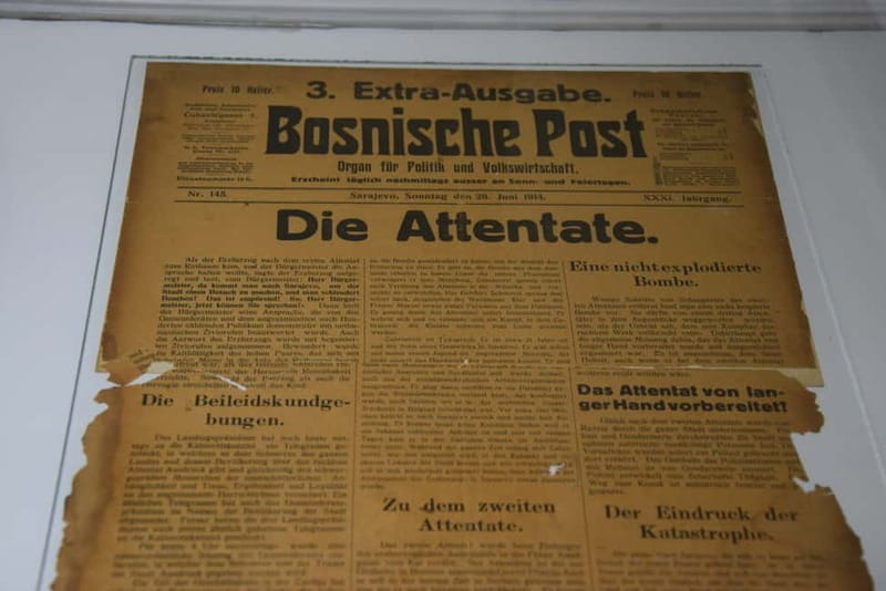 Sarajevo: Franz Ferdinand Assassination & the Start of WWI - Who should take this walk