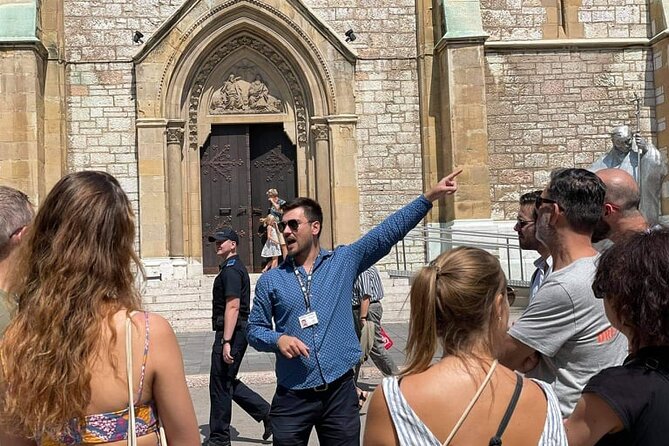 Sarajevo Grand Tour: Old Town, War Tunnel, Olympic Sites & More - City Hall, the Miljacka and Sarajevo’s first stories