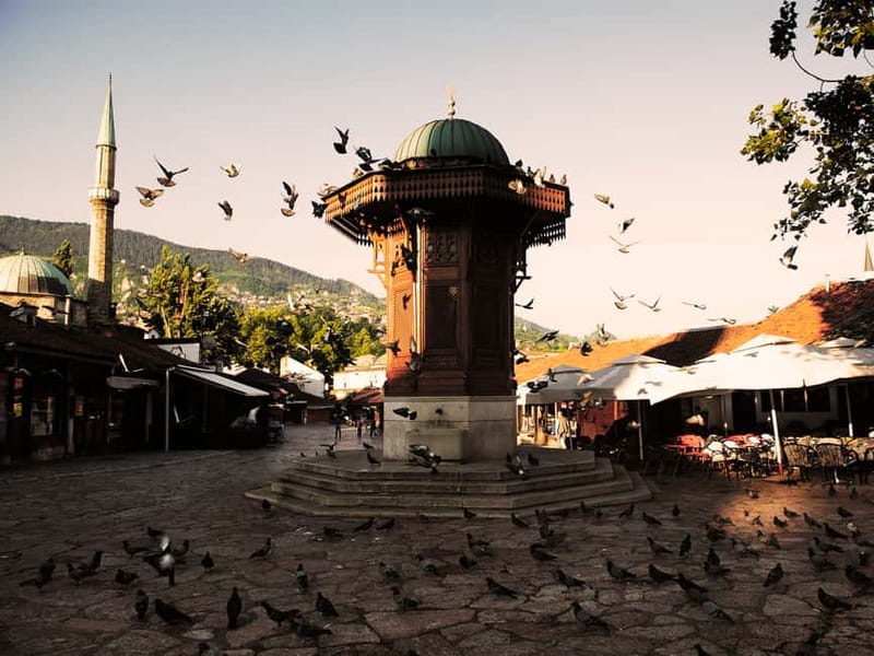 Sarajevo: Grand Walking Tour Through Time and Cultures - City Hall and the House of Spite