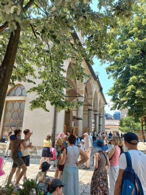 Sarajevo Old Town: Bosnian Coffee, Baklava & Panoramic Views - City Hall and the city’s changing identity