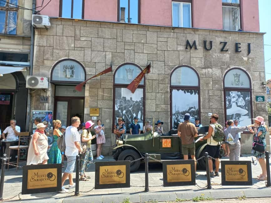 Sarajevo Old Town: Bosnian Coffee, Baklava & Panoramic Views - From the market hall to Sarajevo’s religious crossroads