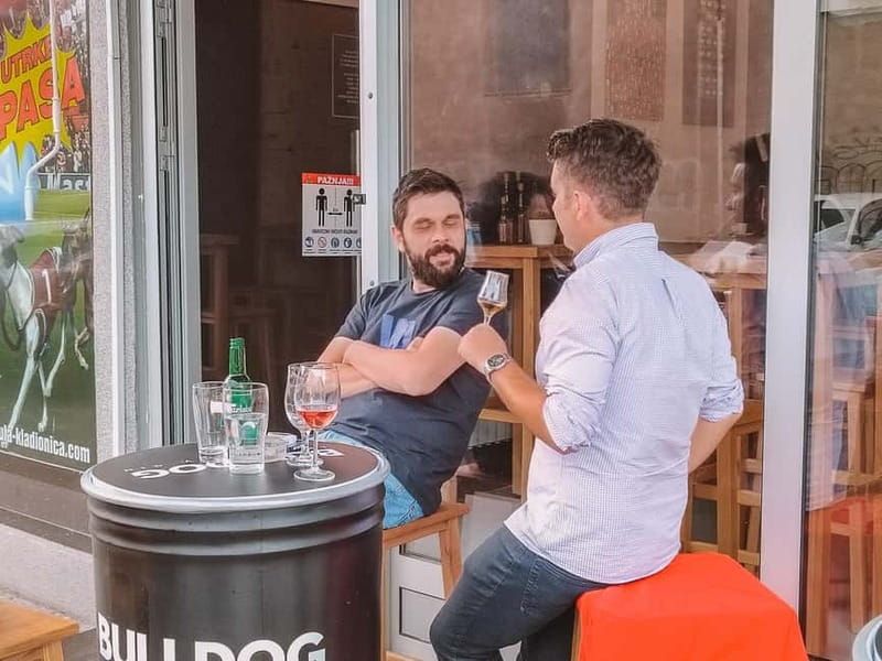 Sarajevo Rakija Tasting Tour & Local Bites 🥃 - The first kafana: a proper introduction to the tasting
