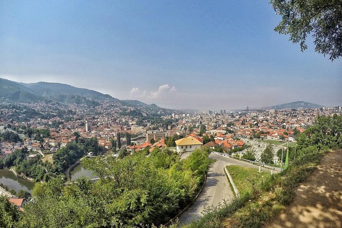 SARAJEVO SIEGE TIMES '92-'95 / Sarajevo Roses & Tunnel of Hope / - The Olympic bobsled track carries a strange wartime contrast