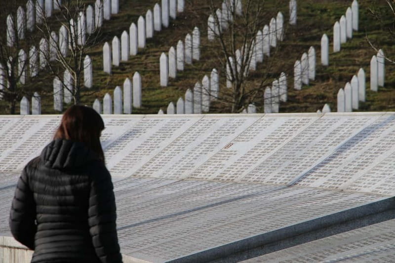 Sarajevo: Srebrenica Genocide Study Tour with War Veteran - The memorial room and the voices of victims