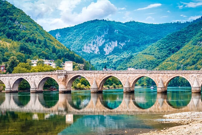 Sarajevo to Belgrade: Transfer With East Bosnia Tour - The Mehmed Paša Sokolović Bridge over the Drina