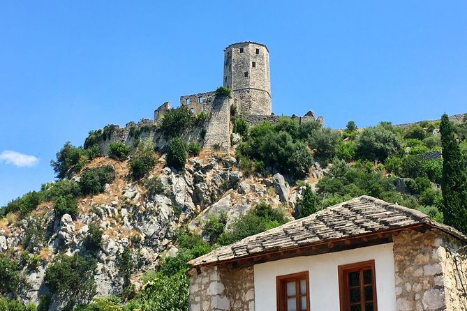 Sarajevo to Dubrovnik: One-Way Tour via Mostar, Kravica Falls, Blagaj & Pocitelj - Počitelj and the uphill walk to Kula