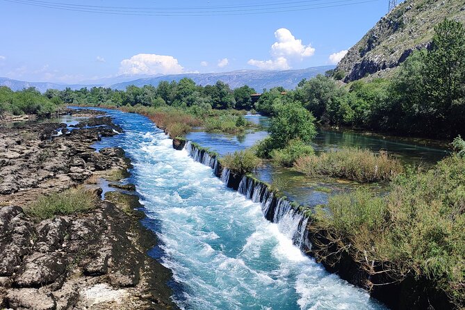 Transfer Mostar to Dubrovnik with Kravice Waterfalls, Blagaj and Počitelj tour - Kravice Falls and the longest break