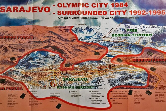 War Times Experience in Sarajevo - Half Day Tour - Starting near Kovači and leaving the Old Town